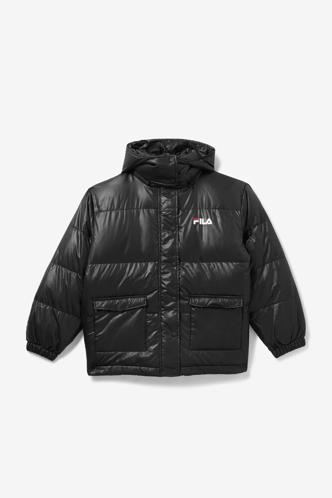 Fila Naisten Takki Remie Puffer Mustat - HAGY-19764